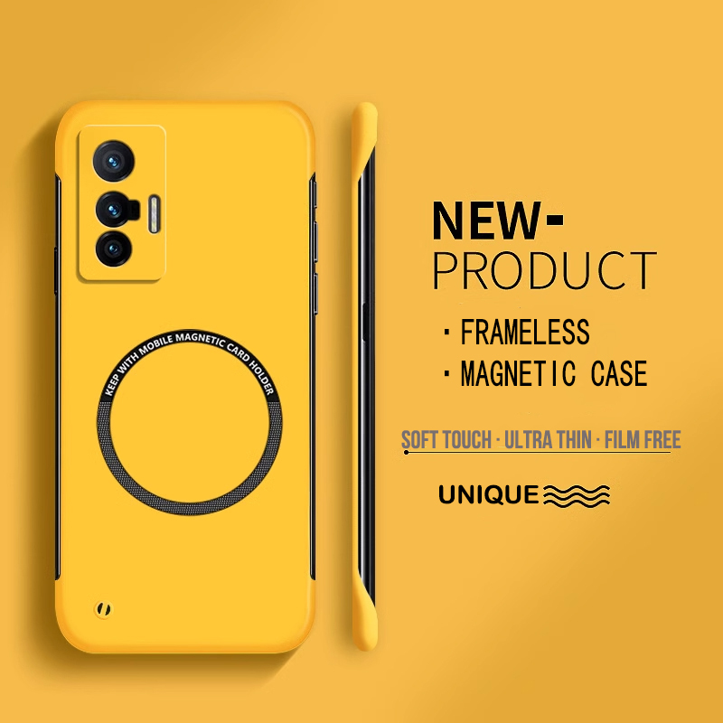 Ultra Thin Hard PC Magnetic Fr - Ultra Thin Frameless Phone Cover ulasan dan harga