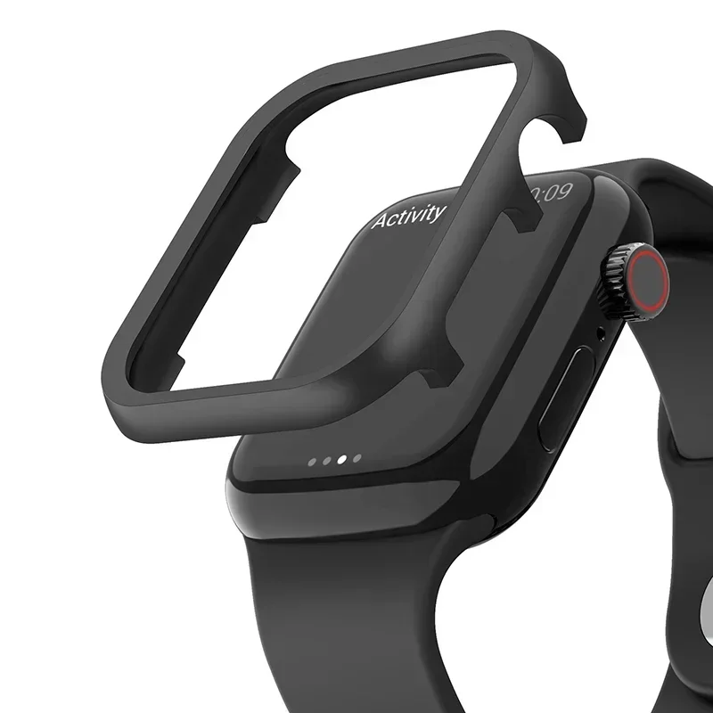For iWatch SE Series 10 9 8 7  - Metal Bumper Aluminum Frame Case ulasan dan harga