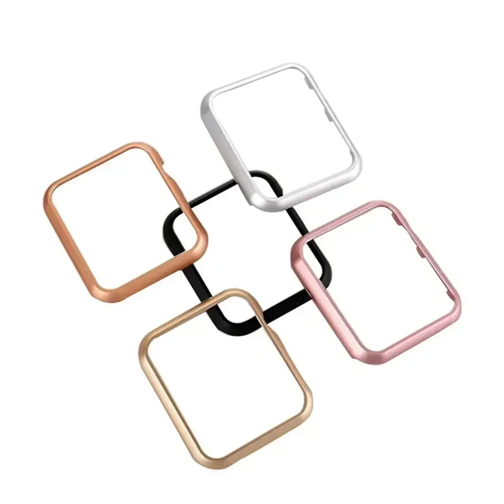 For iWatch SE Series 10 9 8 7  - Metal Bumper Aluminum Frame Case ulasan dan harga