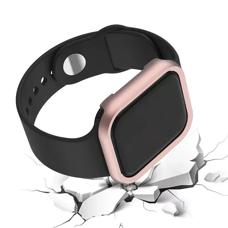 For iWatch SE Series 10 9 8 7  - Metal Bumper Aluminum Frame Case ulasan dan harga