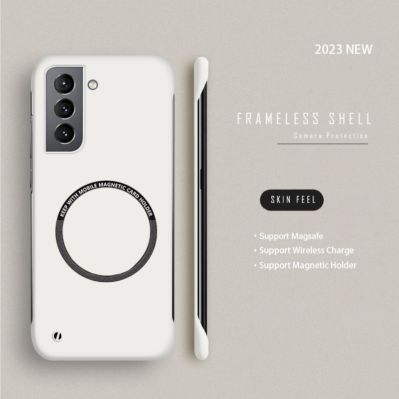 Hard PC Frameless Magnetic Pho - Ultra Thin Frameless Phone Cover ulasan dan harga
