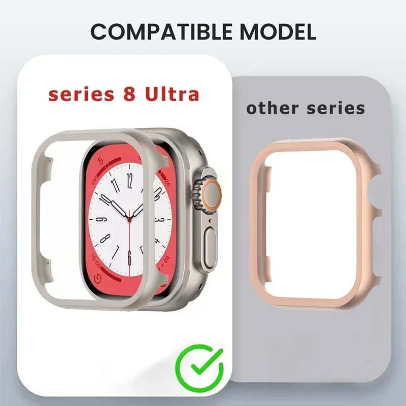 Metal Cover for Apple Watch Se - Metal Bumper Aluminum Frame Case ulasan dan harga