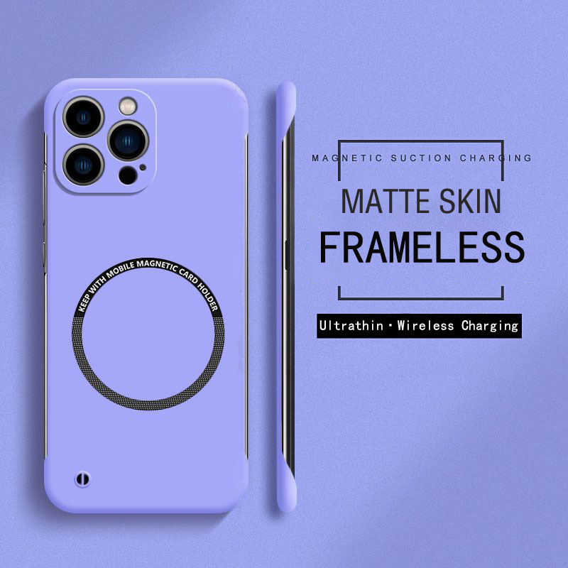 Frameless Magnetic For Magsafe - Matte Hard Pc Back Case ulasan dan harga