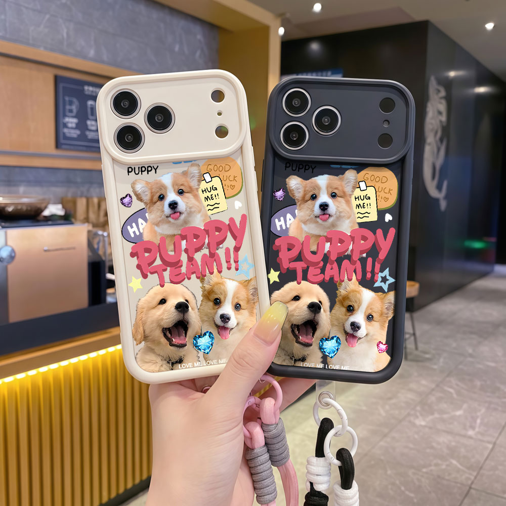 Lanyard Soft Phone Cases For S - Cute Cartoon Wrist Strap Silicone Case ulasan dan harga