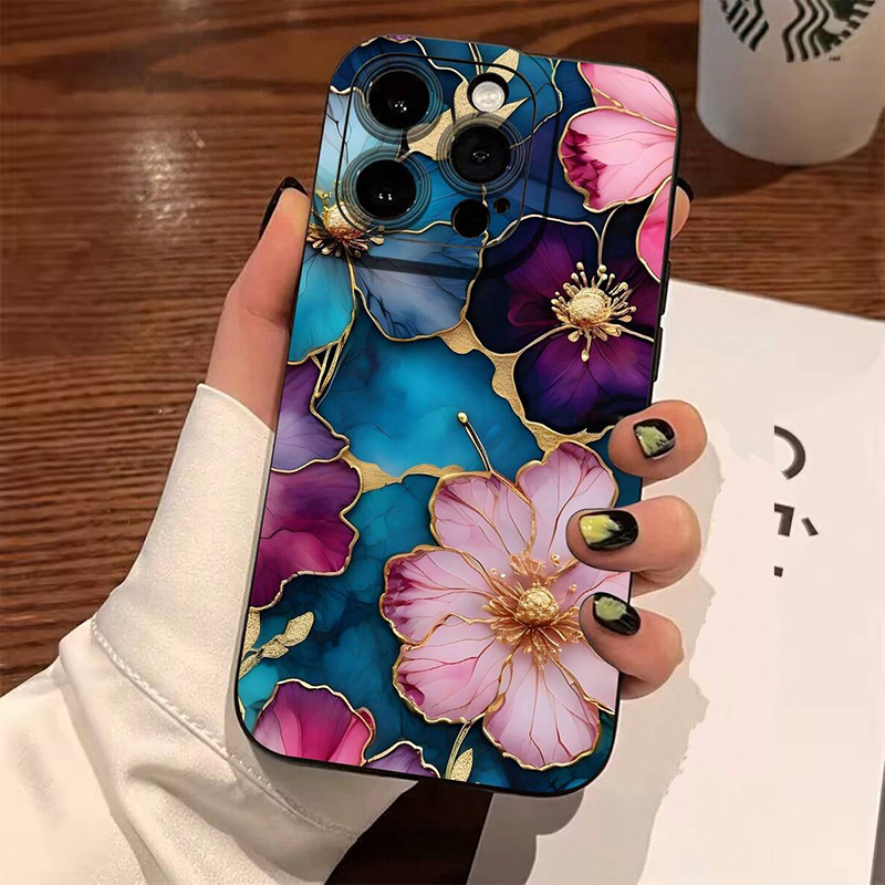 Vintage Floral Pattern Soft TP - Vintage Floral Pattern Soft Case ulasan dan harga