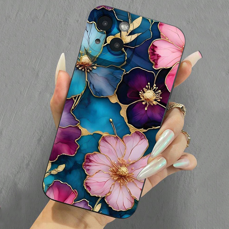 Vintage Floral Pattern Soft TP - Vintage Floral Pattern Soft Case ulasan dan harga