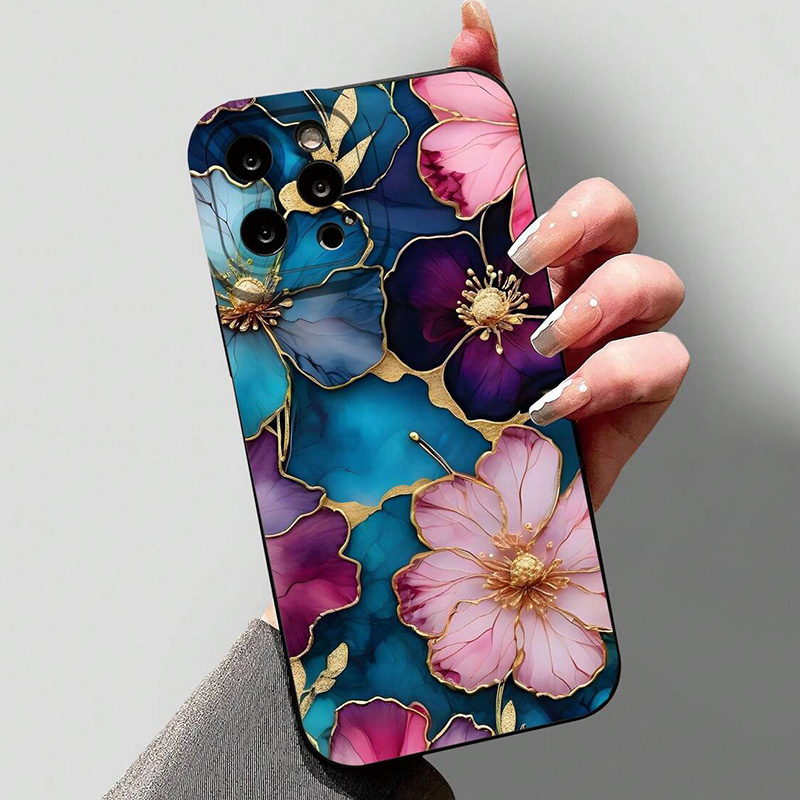 Vintage Floral Pattern Soft TP - Vintage Floral Pattern Soft Case ulasan dan harga