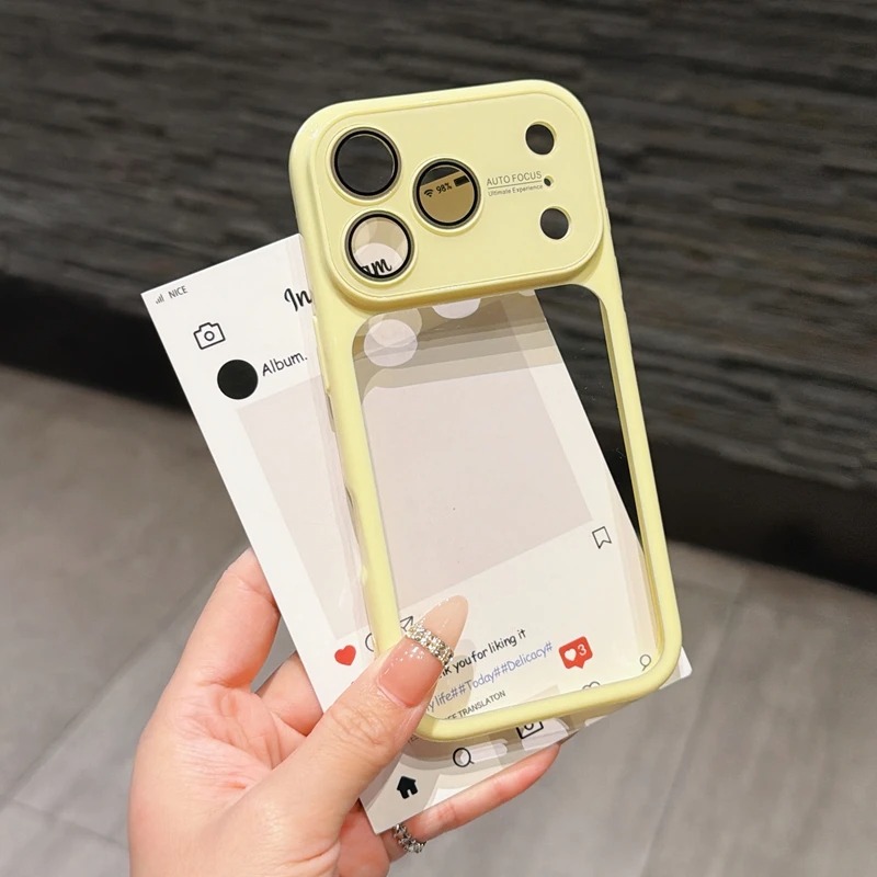 Luxury Transparent Candy Acryl - Clear Shockproof Bumper Case ulasan dan harga