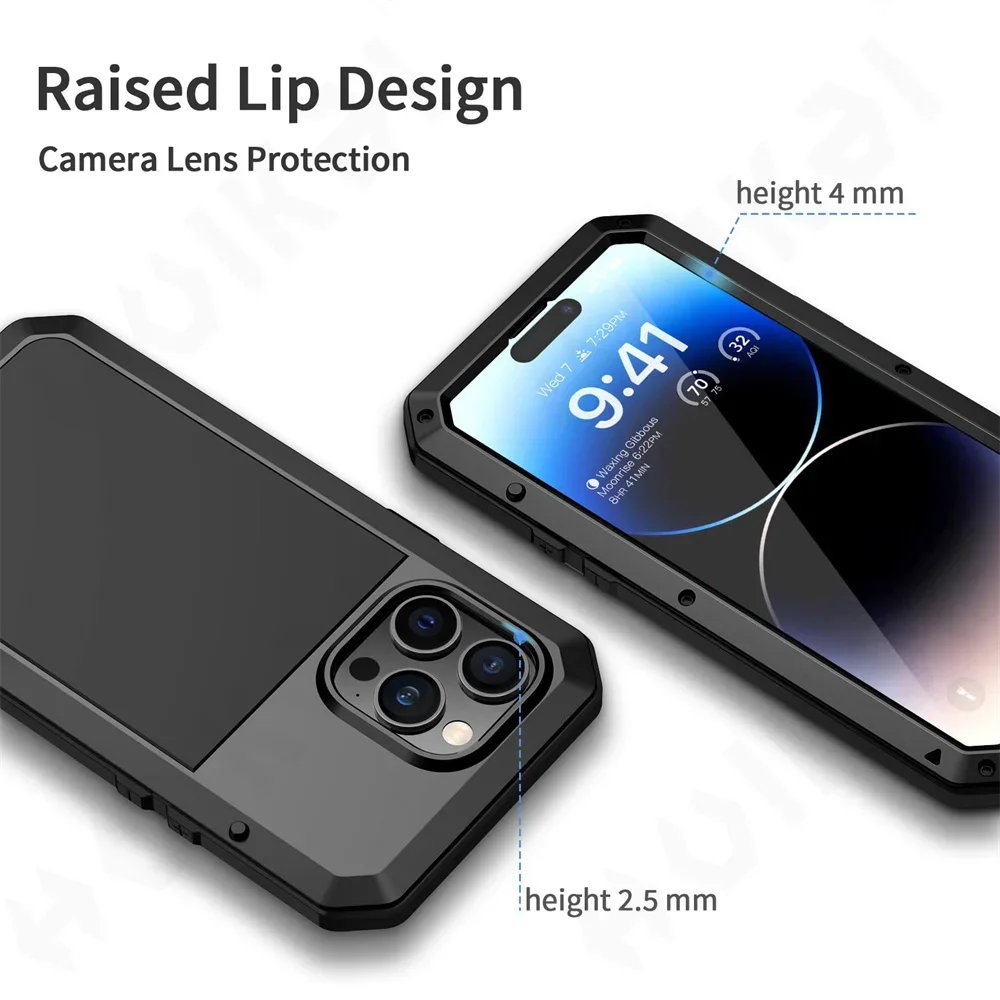 Case For iPhone 16 15 13 12 11 - Heavy Duty 360 Full Body Protective Case ulasan dan harga