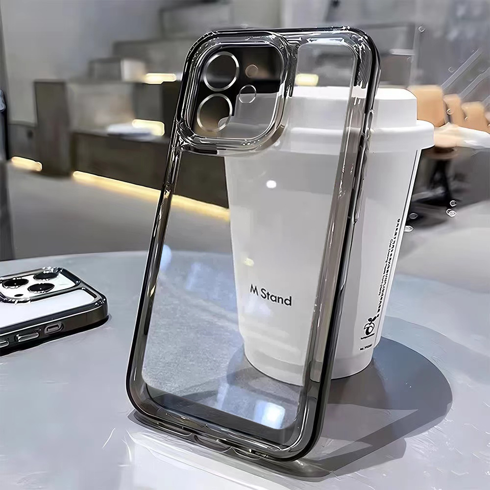 Luxury Phone Case For iPhone   - Clear Shockproof Bumper Case ulasan dan harga