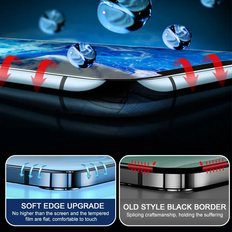 3PCS Glass Protector Phone Cas - Screen Protectors ulasan dan harga