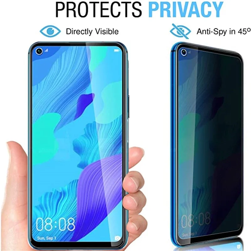Anti-spy tempered glass screen - Anti Spy Privacy Glass Case ulasan dan harga