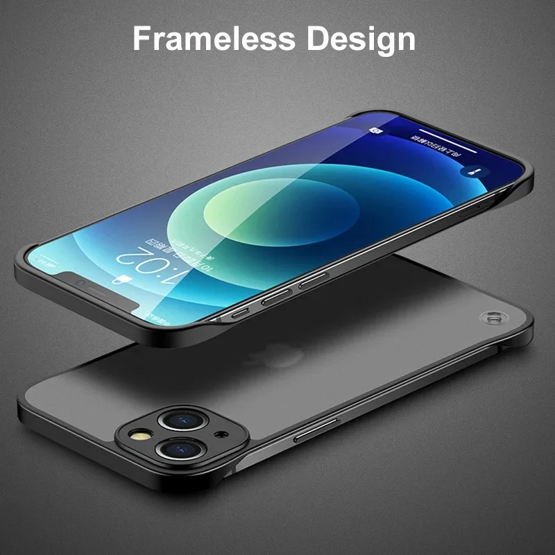 For Iphone 16 15 14 Pro Max Ul - Ultra Thin Frameless Phone Cover ulasan dan harga