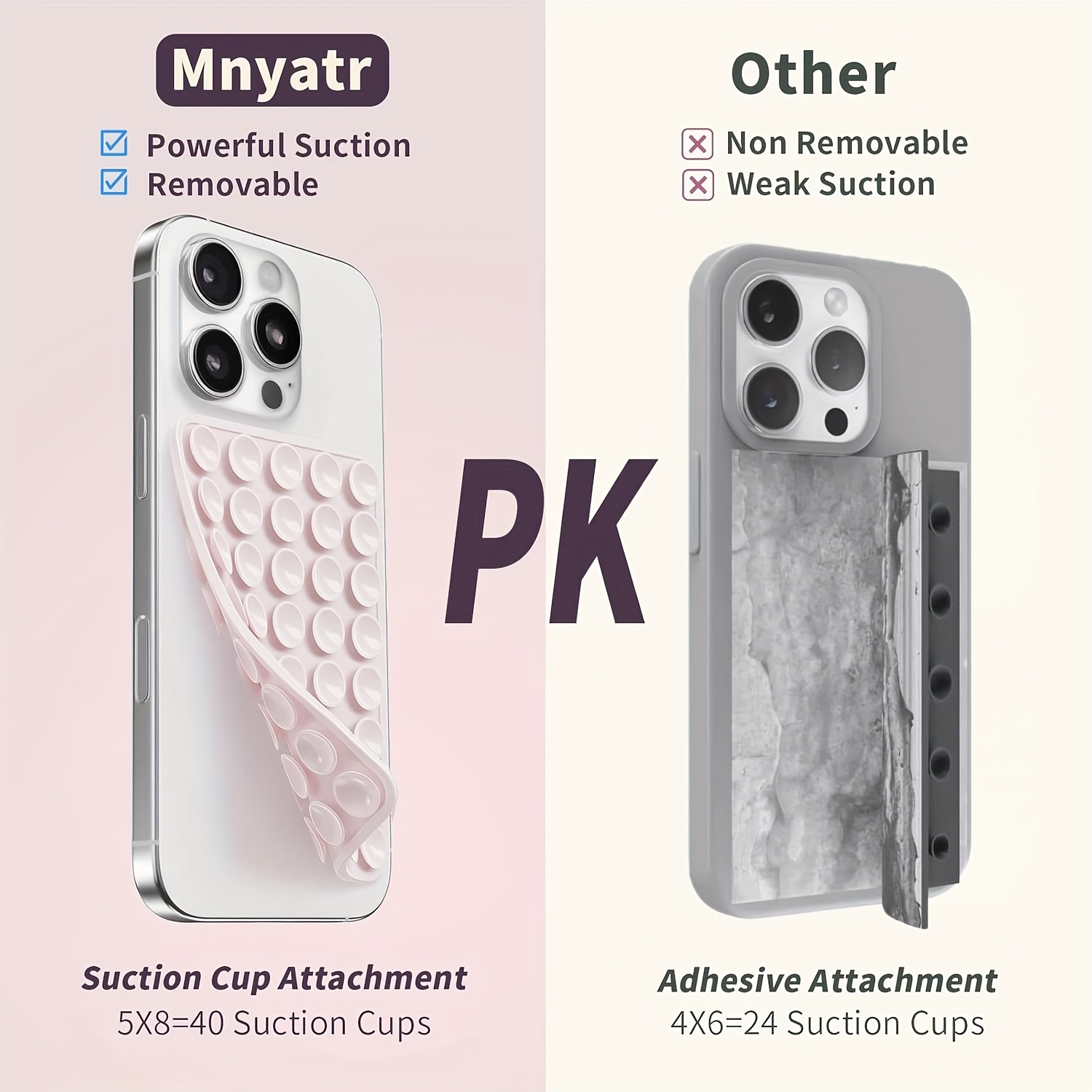 2pcs Double-Sided Silicone Suc - Phone Stands ulasan dan harga